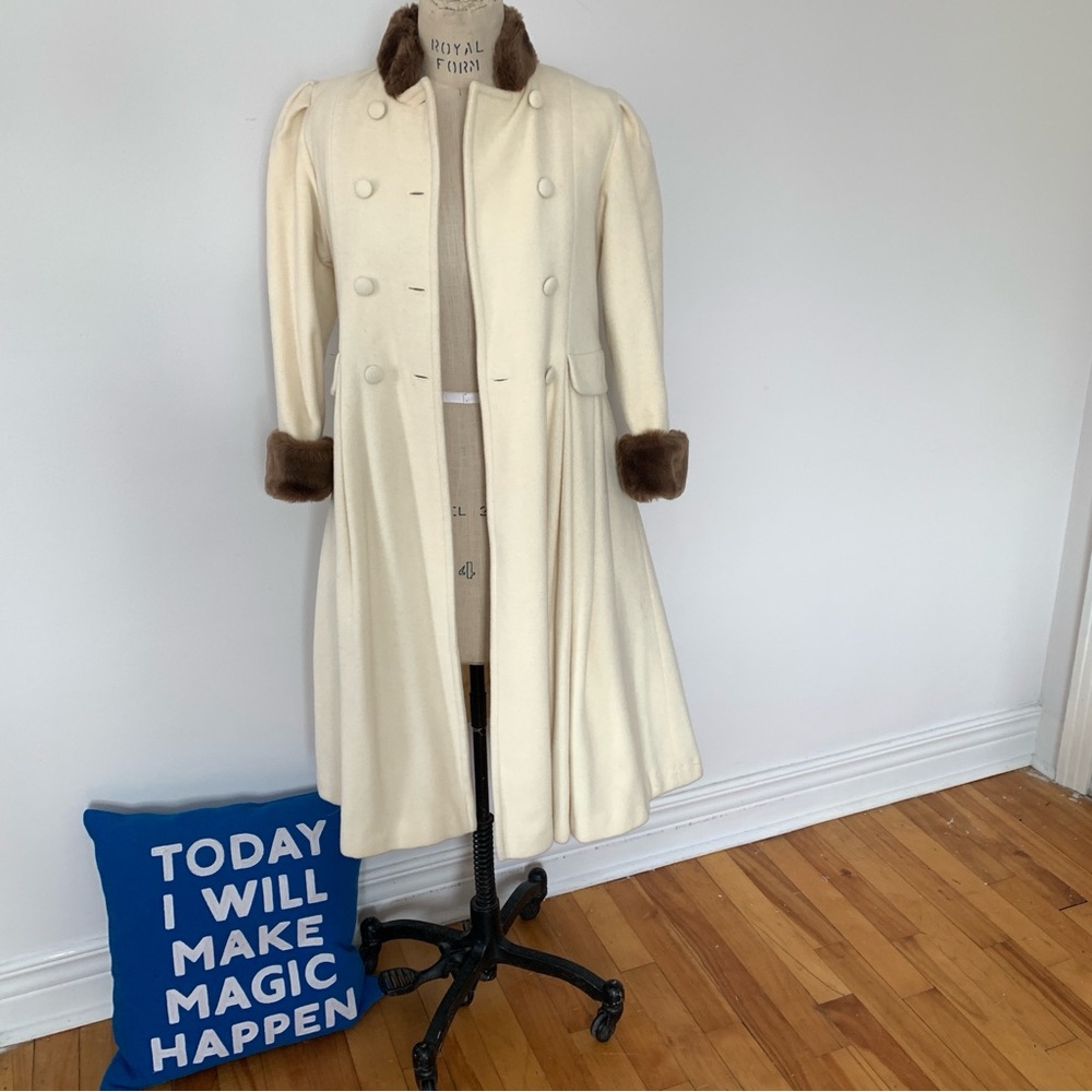 Girls Cashmere Wool Coat